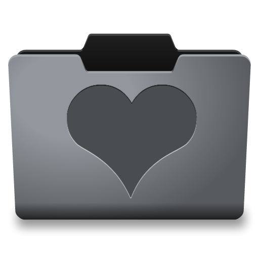 Steel Favorites Icon 512x512 png